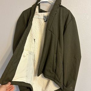 Dark Green Champion Jacket